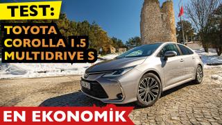 TEST: Toyota Corolla’da 1.5L Dynamic Force benzinli