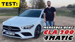 TEST: Mercedes - Benz CLA 200 4MATIC | 1.33 turbo motor nasıl? I 2021 Test