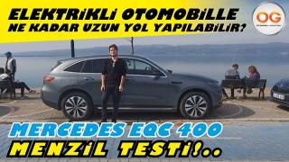 Mercedes-Benz EQC 400 Menzil Testi... Elektrikli Otomobille ne kadar uzun yol yapılabilir?