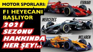 Formula 1 2021 sezonu başlıyor!.. F1 takımlar, markalar, detaylar. Motorsporlarında F1 heyecanı.