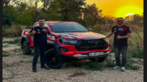 Yaman Yılmaz ve Ahmet Armağan TransAnatolia'da Toyota Hilux ile yarışıyor!